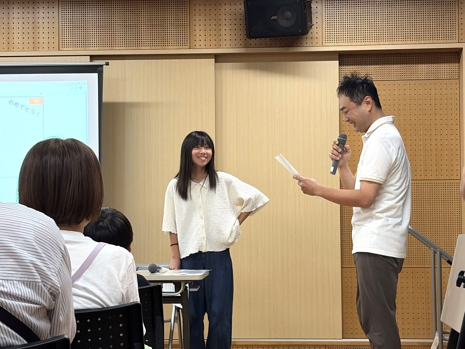 発表者3 Ｓさんの発表の写真2