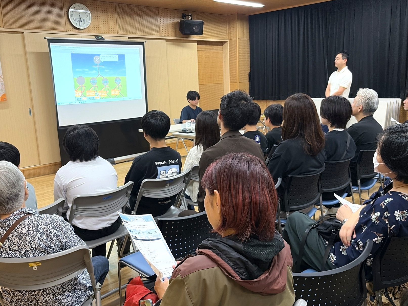 発表会当日の様子