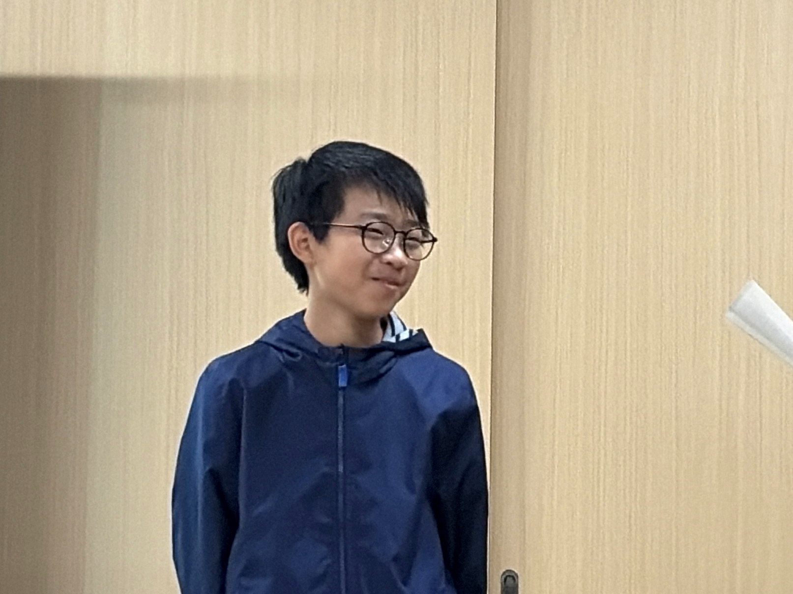 発表者5 Ｉ君の発表の写真1