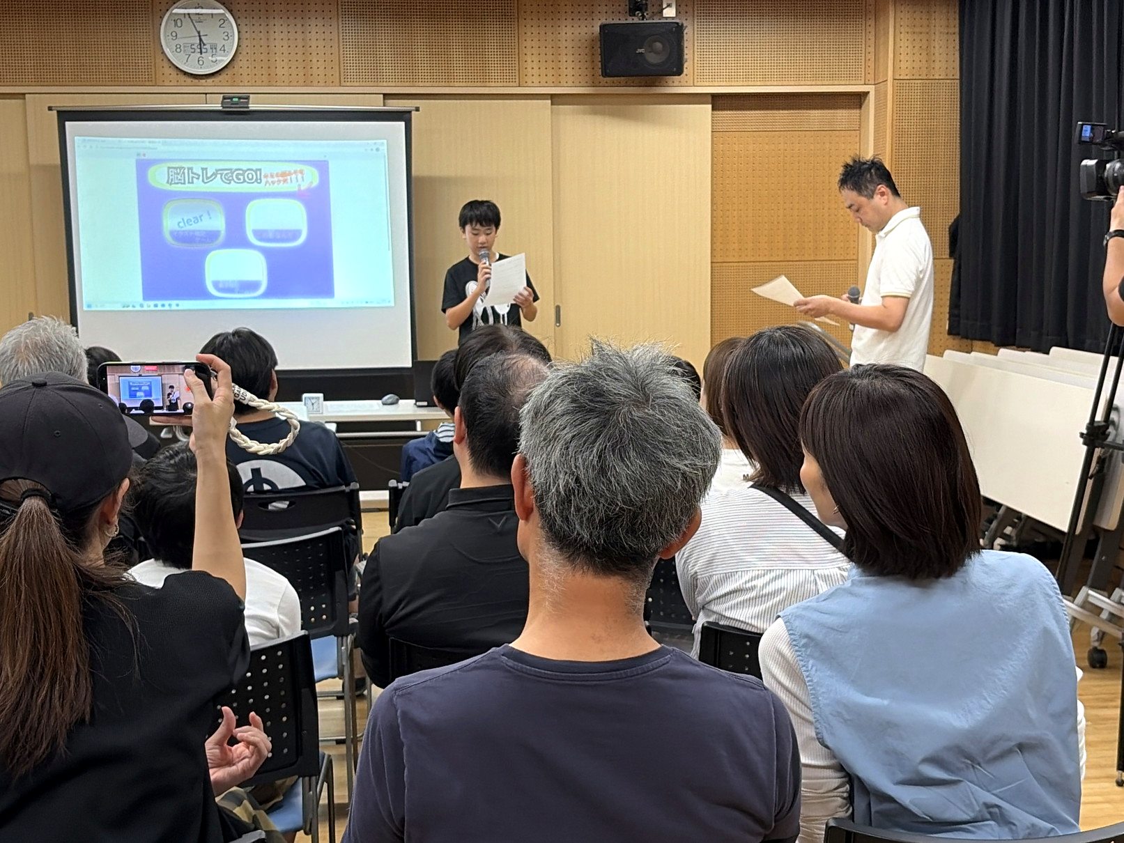 発表会当日の様子